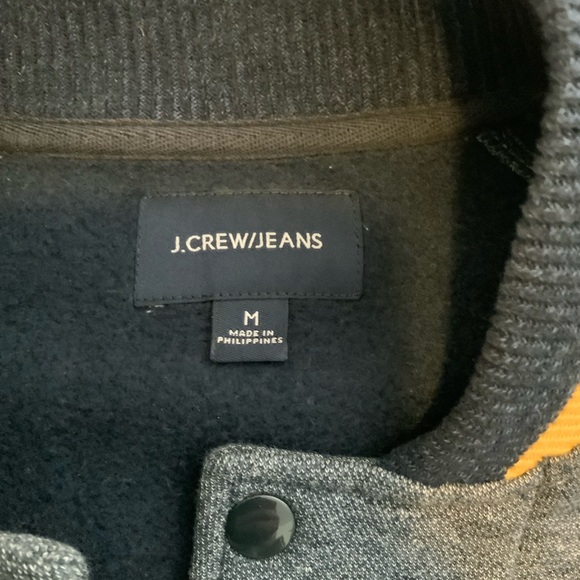 JCrew fleece baseball jacket - Picture 2 of 6